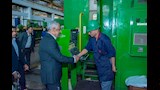 وزير الإنتاج الحربي يتفقد مصنع 100  الحربي (3)