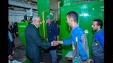 وزير الإنتاج الحربي يتفقد مصنع 100  الحربي (6)