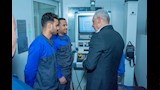 وزير الإنتاج الحربي يتفقد مصنع 100  الحربي (4)