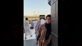 إسراء عبدالفتاح تؤدي مناسك العمرة