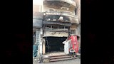 حريق محل بقالة بقرية الغرق في الفيوم (1)