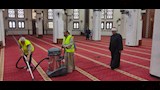 نظافة المساجد استعدادا لشهر رمضان  (3)