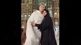10 صور لإمام عاشور وزوجته خلال تأدية مناسك العمرة