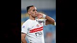ناصر منسي من مباراة الزمالك وسموحة