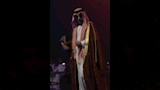 تركي ال الشيخ يتسلم الجائزة