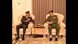 رئيس أركان حرب القوات المسلحة يعود إلى أرض الوطن عقب انتهاء زيارته لليبيا (3)