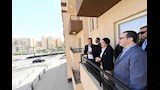 وزيرة الإسكان الجديدة تتفقد شقق سكن لكل المصريين بحدائق العاصمة (1)