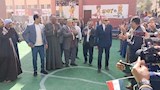 محافظ الأقصر يفتتح ملاعب العضايمة (3)