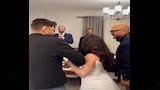 خطيب هاجر الشافعي يقبل يدها