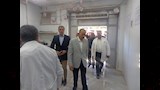المحافظ يطمئن على مصابي البوظة