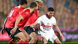 ملخص الشوط الأول من مباراة الزمالك وحرس الحدود في الدوري الممتاز