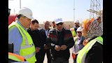 وزير الكهرباء يتفقد محطة الربط المصري السعودي (3)