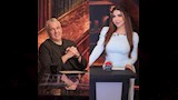 سيف زاهر مع أميرة بدر في برنامج أسرار 