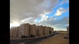 بالصور- أمطار وسحب كثيفة في سماء المنيا 