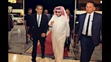 وزير الاعلام يستقبل تركي ال الشيخ  في مطار القاهرة (2)