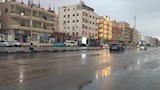 بالصور- شوارع السويس تتحول لبرك مياه بسبب الأمطار