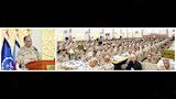وزير الدفاع يشارك عددًا من مقاتلي الجيش الثاني وجبة الإفطار