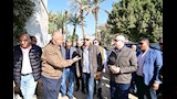 زيارة وزير الري لمحافظة بني سويف (2)