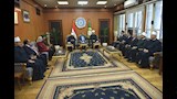 محافظ الدقهلية يستقبل الأزهري ومفتي الجمهورية ويؤدون صلاة الجمعة (4)