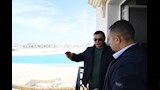 وزير الإسكان يتفقد الحي اللاتيني وخزانات التكديس الجنوبية للمياه بالعلمين الجديدة (8)