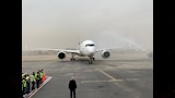 مصر للطيران تستقبل أول طائرة إيرباص A350-900  (10)