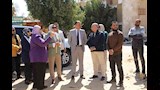 مدير الأبنية التعليمية تشرح لمحافظ الوادي الجديد مراحل تنفيذ مدرسة المتفوقين