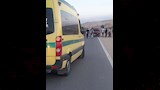 حادث على طريق السويس الإسماعيلية 