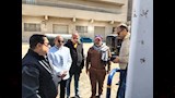 رئيس مدينة طهطا يتفقد محطات الوقود