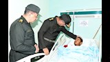 وزير الدفاع يزور مصابي القوات المسلحة بمجمع الجلاء الطبي في يوم الشهيد