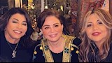 إلهام شاهين تحتفل بعيد ميلاد ابن هالة صدقي بحضور بوسي شلبي (صور)