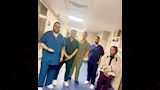 الفريق الطبي المشارك في العملية ٢