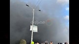 الأحوال الجوية تتسبب في حريق داخل مصنع عقل بالدقهلية (12)