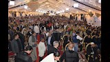 اقبال كبير للحفل