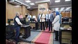 محافظ الوادي الجديد تتابع غرفة عمليات متابعة المراكز الإدارية للأسعار والاسواق_3