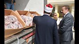 2000 كيلو لحوم من وزارة الأوقاف لدعم الأسر الأولى بالرعاية ببورسعيد٢