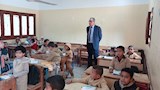 جانب من جولة وكيل تعليم بني سويف على المدارس 