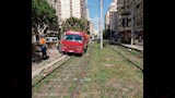 إزالة القمامة من حرم ترام الإسكندرية (3)