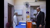 محافظ الإسكندرية يزور مستشفى أطفال الأنفوشي ١