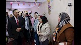محافظ القليوبية يشارك فتيات مؤسسة البنات فرحة العيد ويوزع الهدايا والعيديات (1)