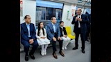 السيسي يفتتح  مونوريل شرق النيل (3)