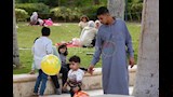 إقبال المواطنين على حديقة الأزهر في أول أيام عيد الفطر 2026 (18)