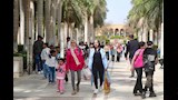 إقبال المواطنين على حديقة الأزهر في أول أيام عيد الفطر 2026 (17)