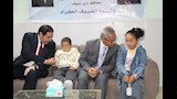 محافظ بني سويف يشارك الأيتام والمسنين فرحة عيد الفطر 