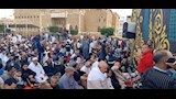 توافد المصلين لصلاة العيد