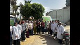 وكيل صحة أسيوط يتفقد القافلة الطبية بحديقة الفردوس ثاني أيام العيد (11)