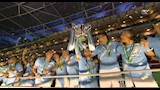 احتفال لاعبي مان سيتي بالفوز بلقب كأس الرابطة (5)