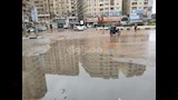 أمطار غزيرة وغيوم على البحيرة1