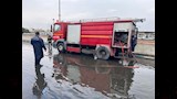 الداخلية تكثف جهودها بالسويس لمواجهة الأمطار الغزيرة (11)