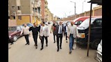 جولة محافظ أسيوط لمتابعة إنشاء كوبري علوي جديد لحل الزحام المروري (12)