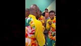احتفال لاعبي السنغال بكأس الأمم (3)